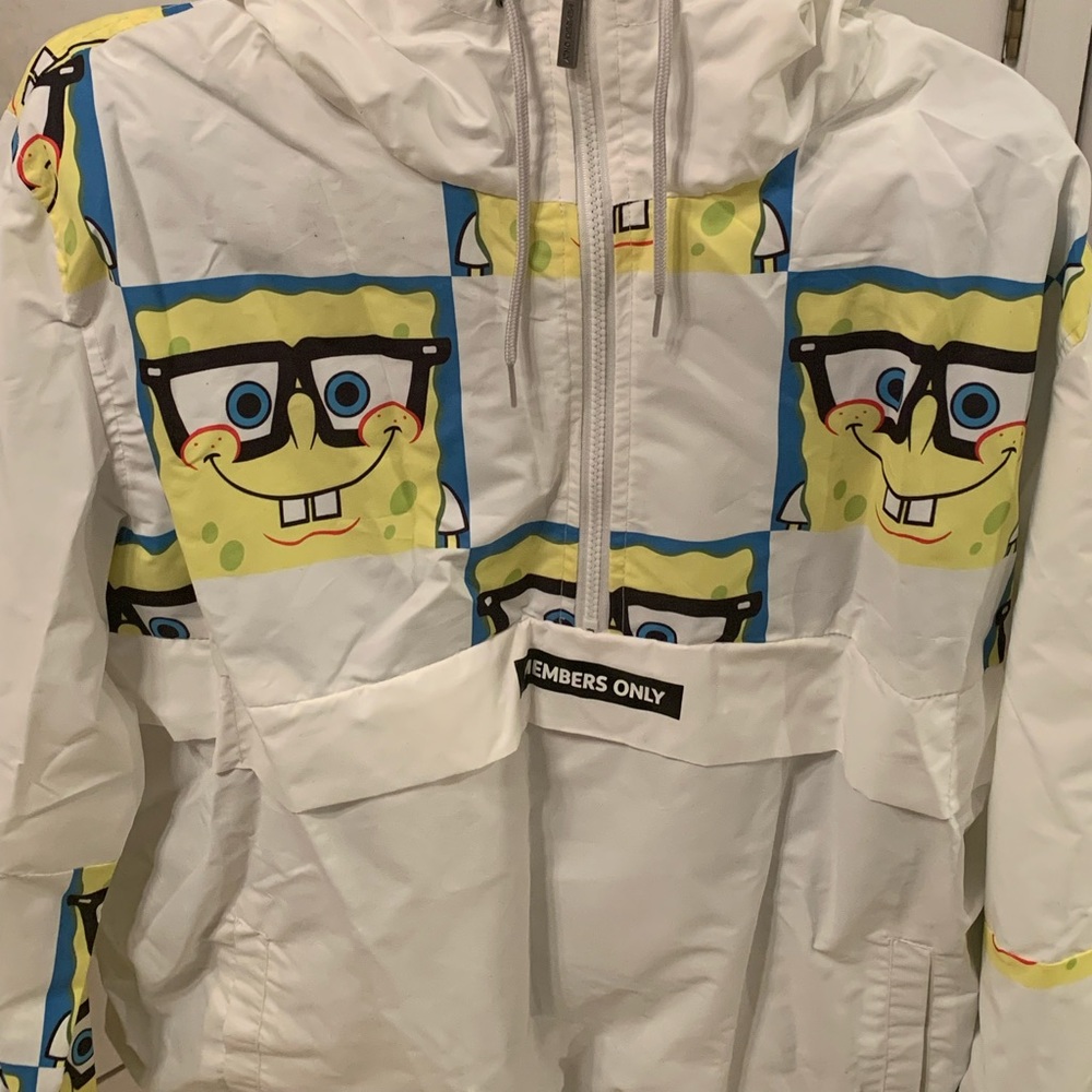 Member’s Only Nickelodeon SpongeBob Hooded Pullover Jacket